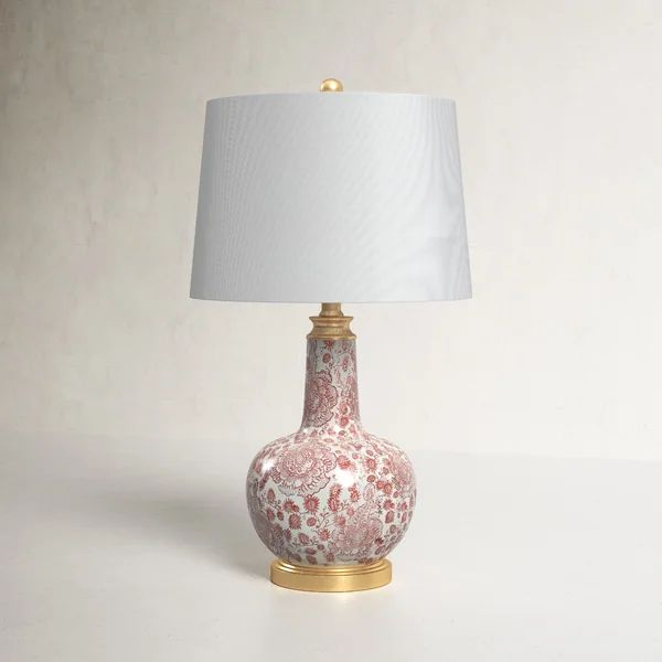Leia 25.5" Pink Bedside Table Lamp | Wayfair North America