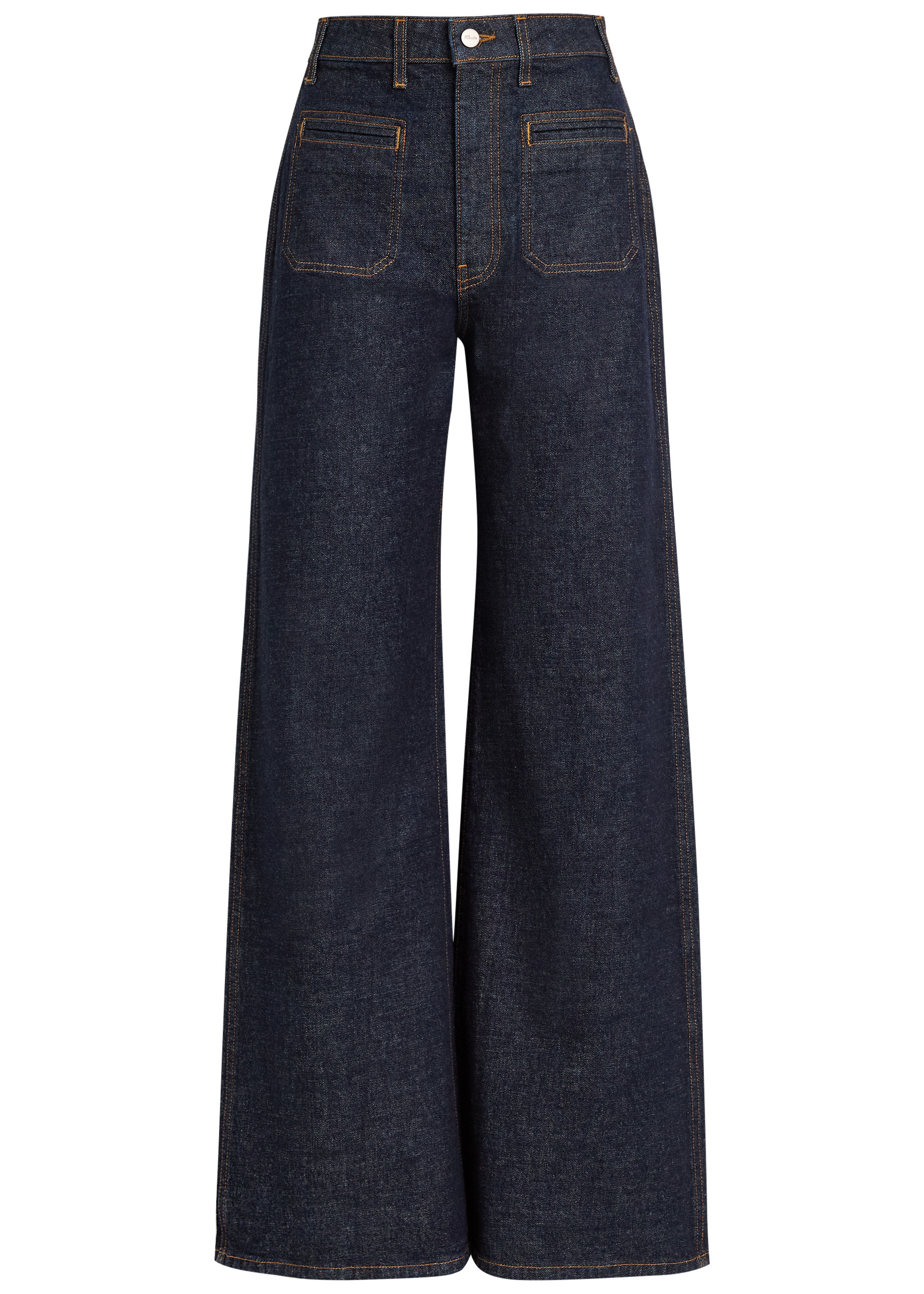 Delmonico wide-leg cut denim jeans | Harvey Nichols
