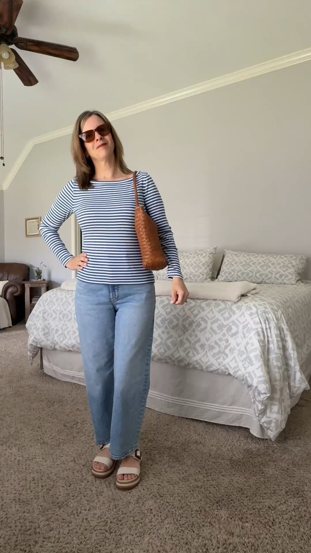 Stepping o to Spring with the cutest woven shoulder bag and of course these chic sunglasses to complete the look! 

#LTKgrwm #LTKPetite #LTKootd