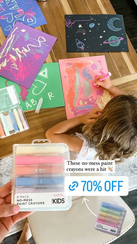 $3 Mess-free paint crayons 👏🏼


#LTKfamily #LTKGiftGuide #LTKkids