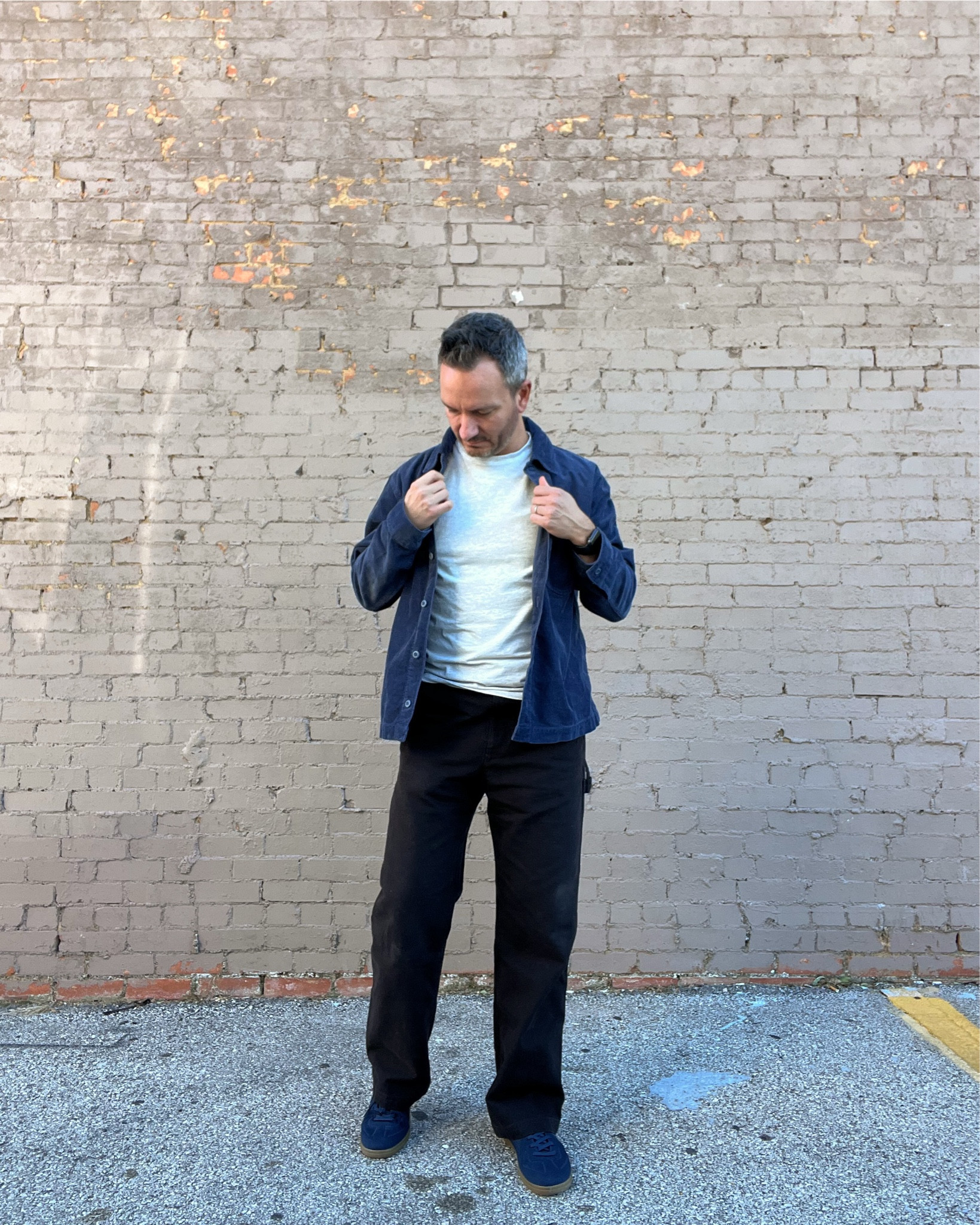 Blue and brown - a winning combo! Corduroy shirt and work jeans giving fall casual 

#LTKMens #LTKStyleTip #LTKSeasonal