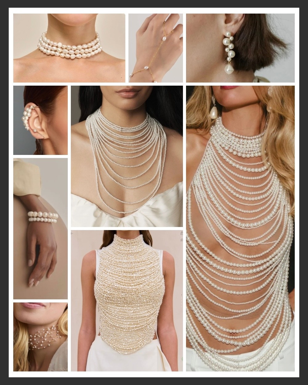 Layered pearls for the bride-to-be, bride at engagement party, shower, rehearsal dinner + wedding 

#LTKParties #LTKStyleTip #LTKWedding