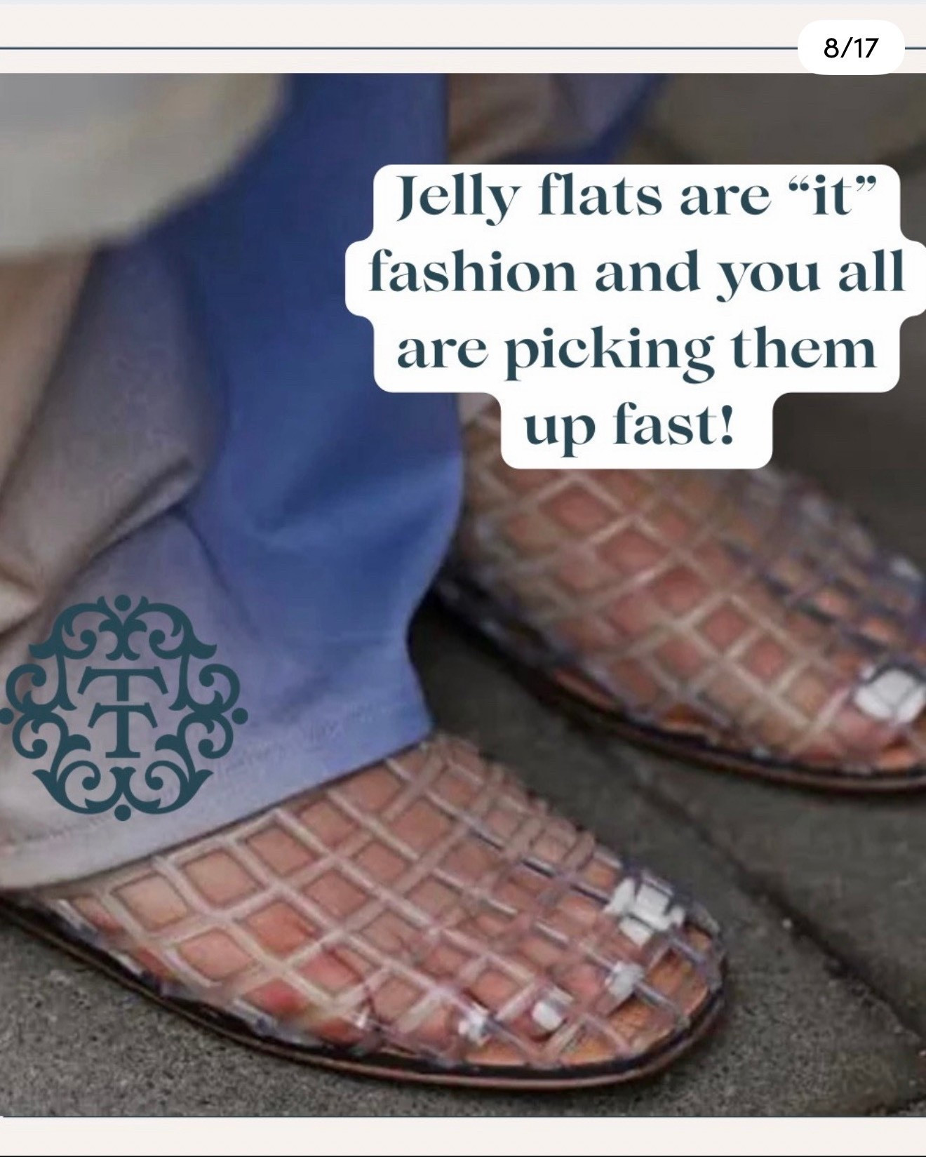 Jelly flats are everywhere! They are so easy to wear with everything and make every step a fun one! s

#LTKSeasonal #LTKMidsize #LTKOver40