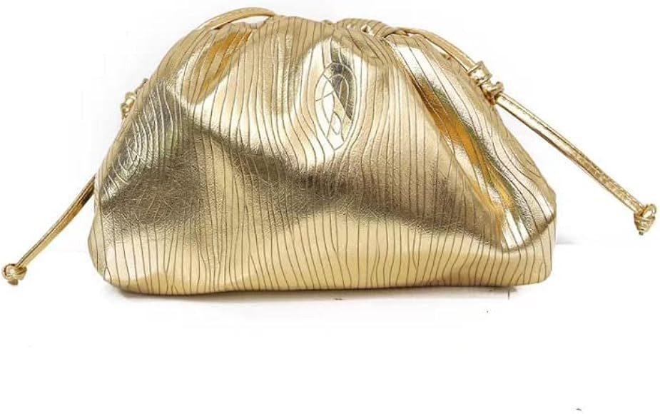 AZWBAG Women Dumpling Crossbody Bag Cloud Evening Bag Sparkly Clutch Purses Shoulder Bag Drawstri... | Amazon (US)