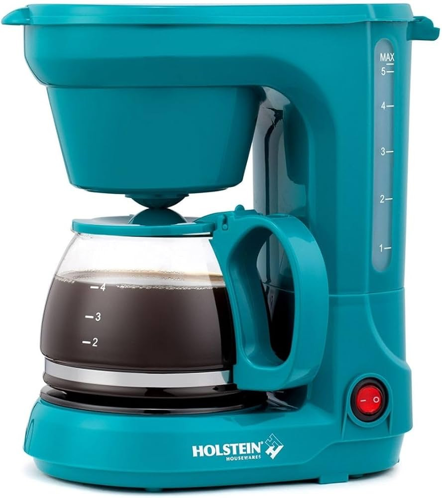 Holstein Housewares - 5 Cup Drip Coffee Maker - Convenient and User Friendly with Permanent Filte... | Amazon (US)