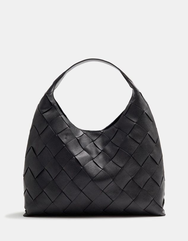 Braided Leather Tote | THE ICONIC (AU & NZ)