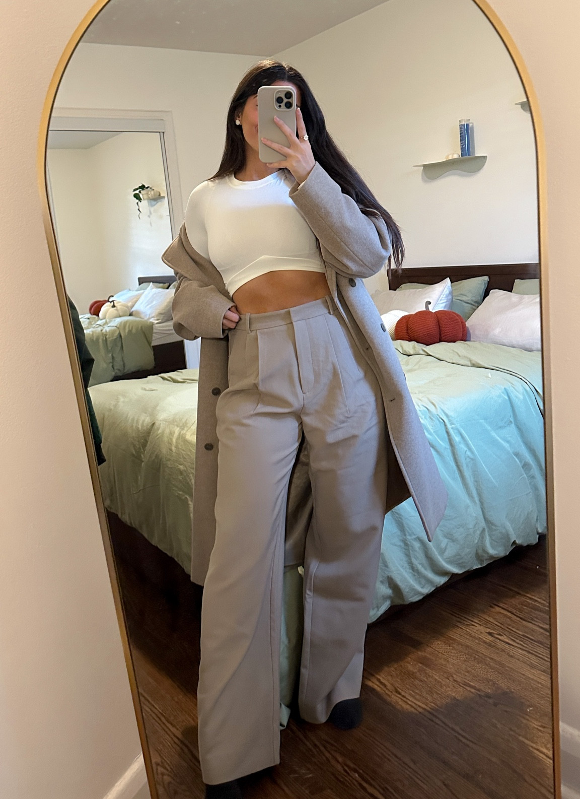 size medium in pants + shirt 🤎

#LTKworkwear #LTKfall #LTKcanada