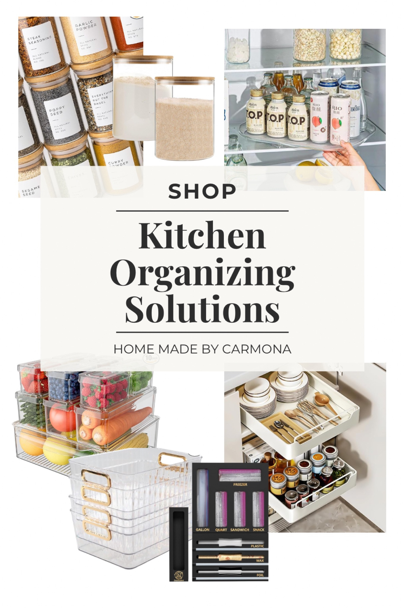 Kitchen Organizing Solutions

#LTKHome