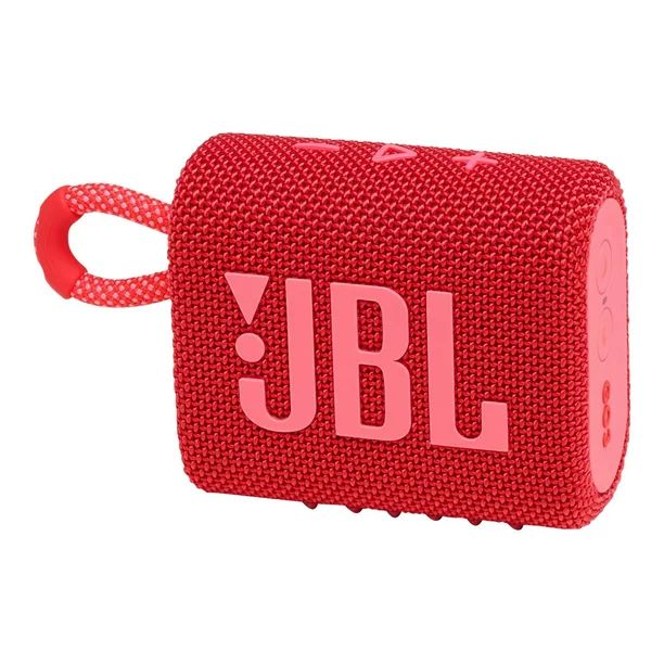 JBL Go 3 - Speaker - for portable use - wireless - Bluetooth - 4.2 Watt - red | Walmart (US)