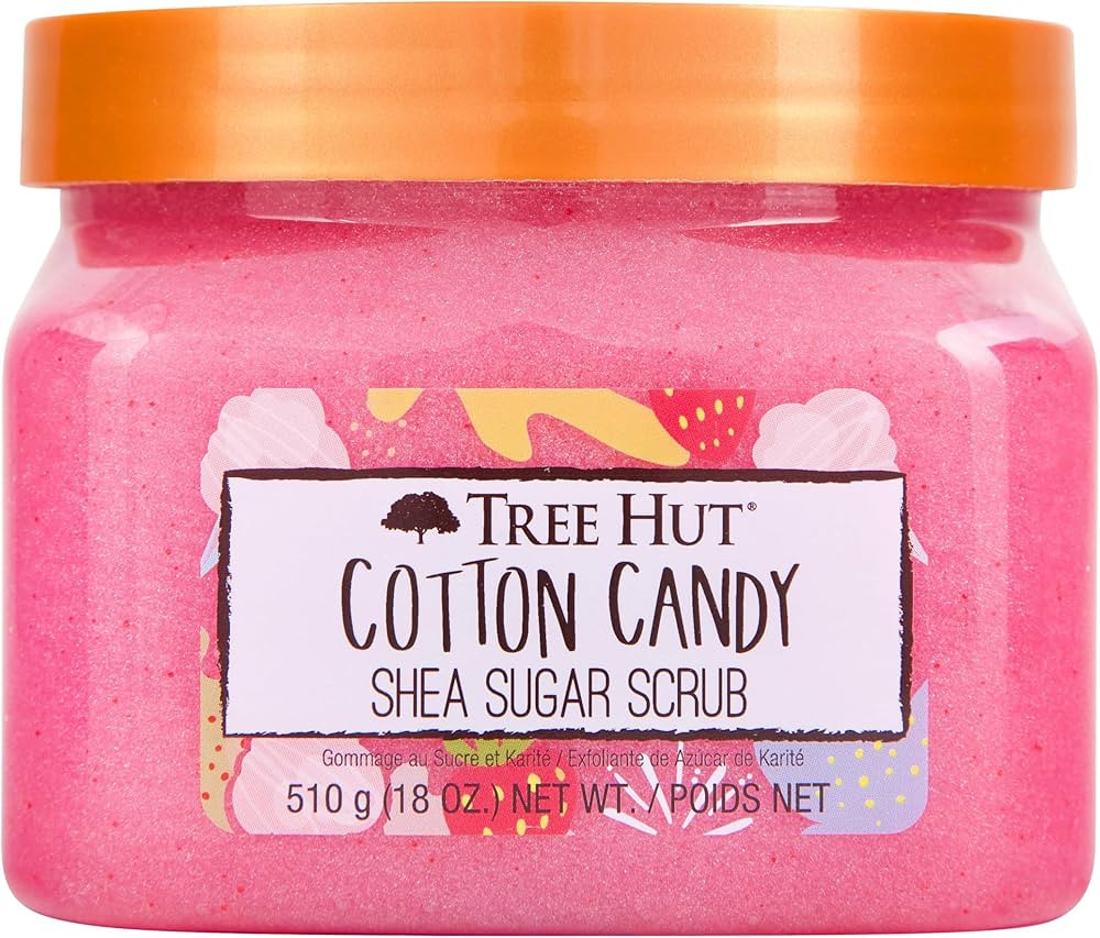 Tree Hut Cotton Candy Shea Sugar Scrub, 510 Grams | Amazon (US)