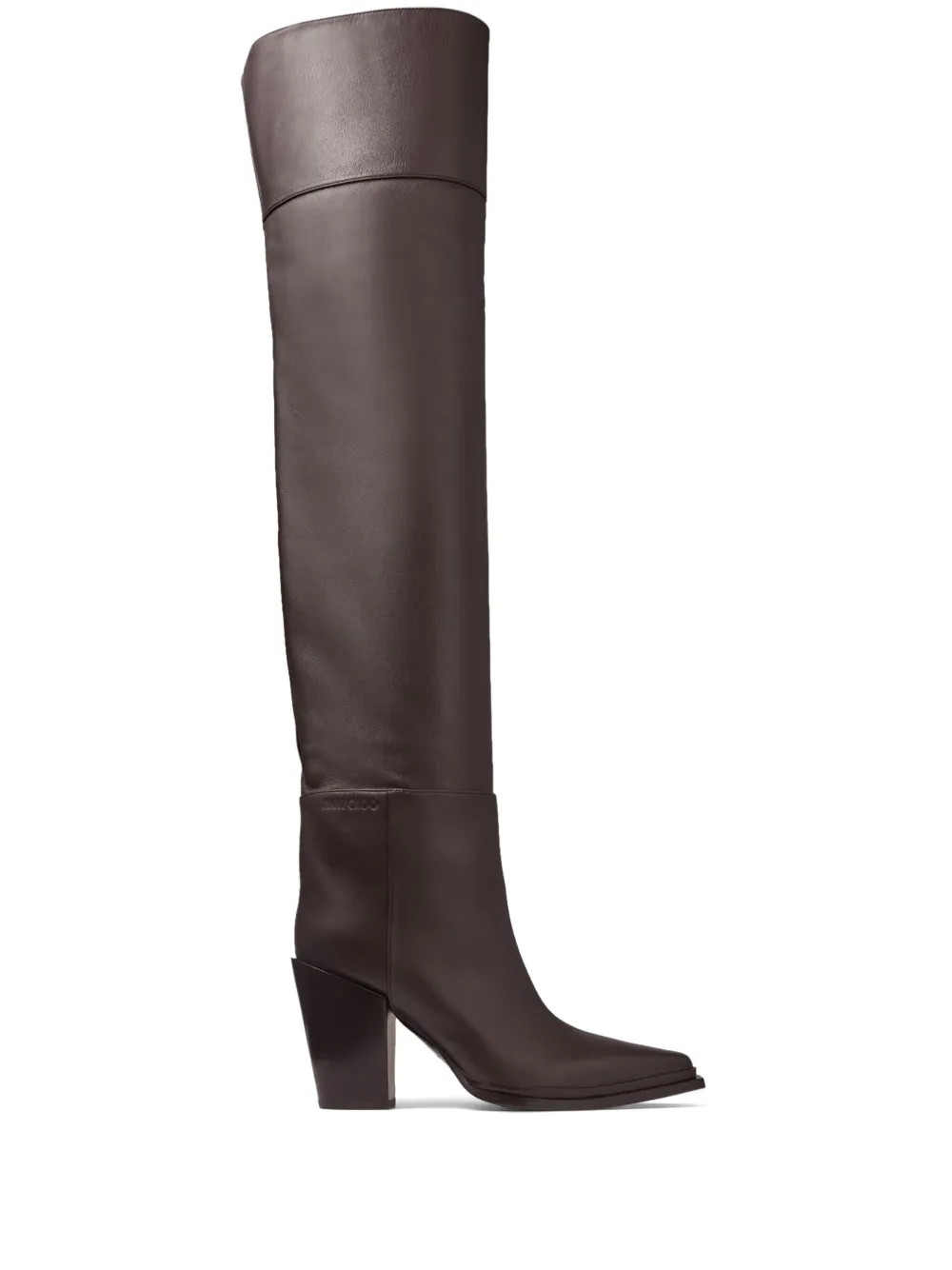 Jimmy Choo 80mm Cece boots - Brown | Farfetch Global