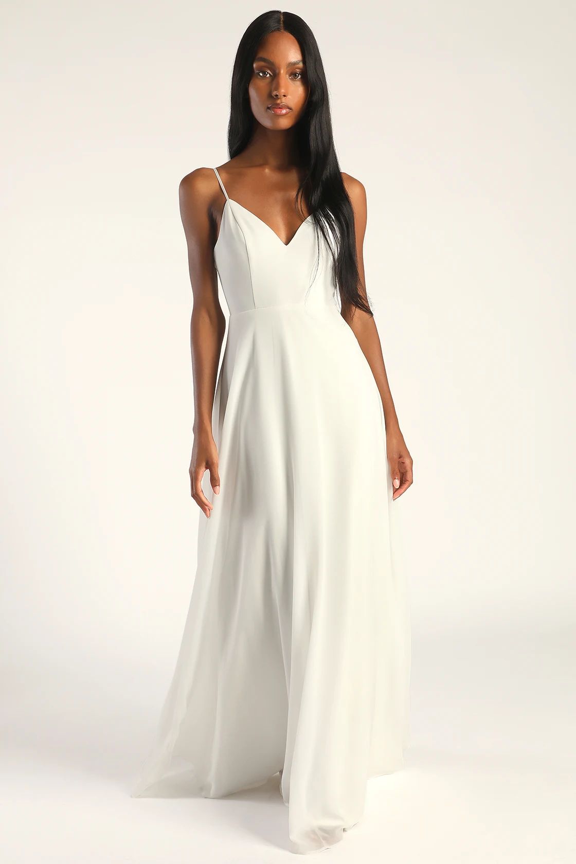 Romantic Ways White Lace Button Back Maxi Dress | Lulus (US)