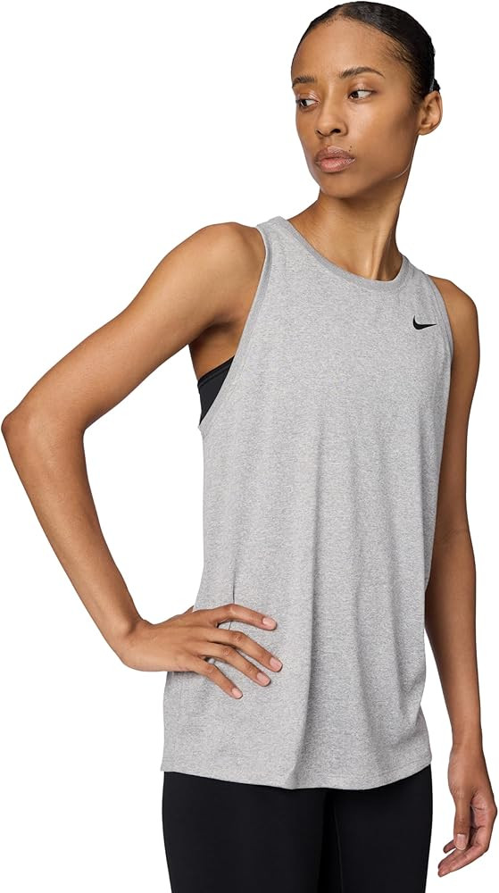 Amazon.com: Nike Women's Dri-Fit Legend Training Tank, Black/White, Large : Clothing, Shoes & Jew... | Amazon (US)