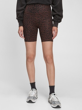 7" GapFit High Rise Recycled Power Pocket Bike Shorts | Gap (US)