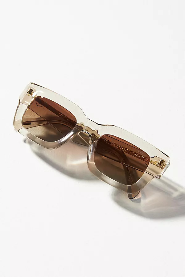 Gold Wired Lila Sunglasses | Anthropologie (US)