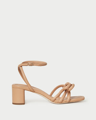 Mikel Dune Bow Mid-Heel Sandal | Loeffler Randall