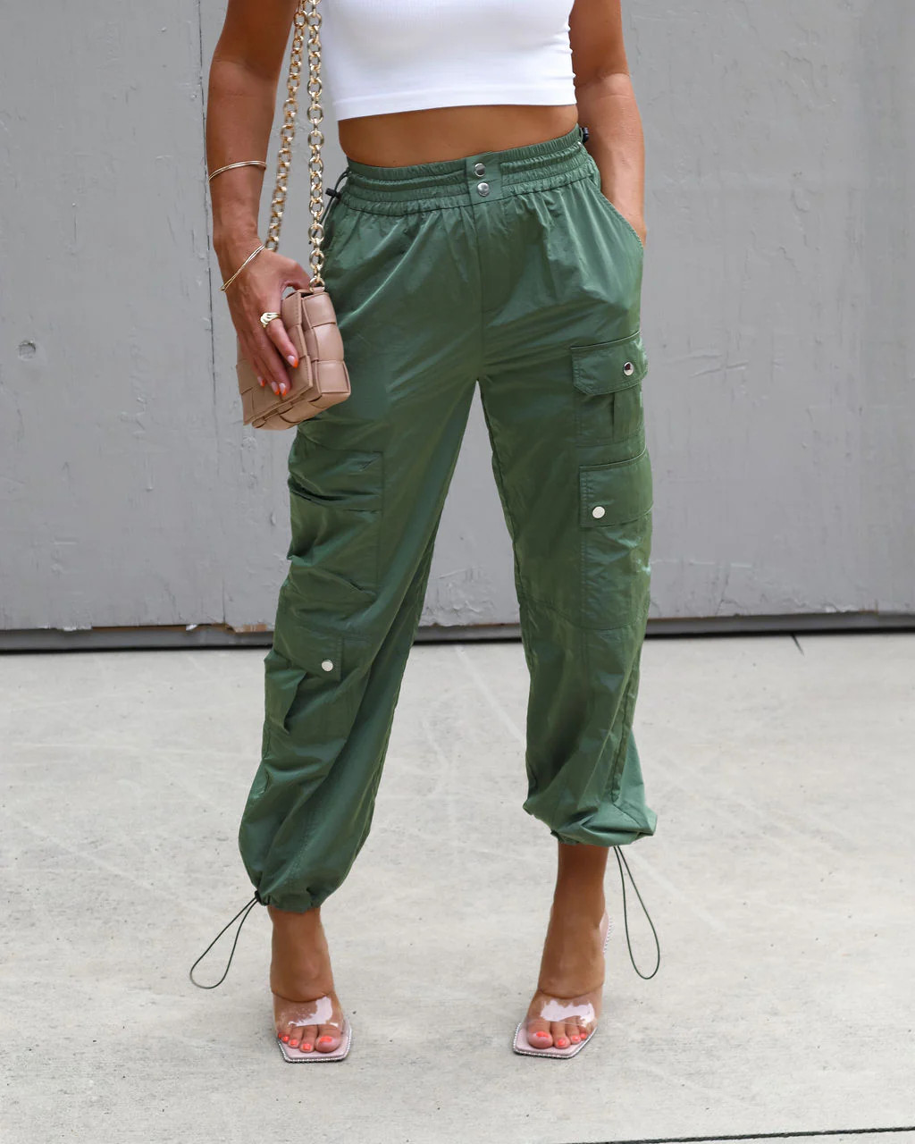 Derica Nylon Cargo Pants | VICI