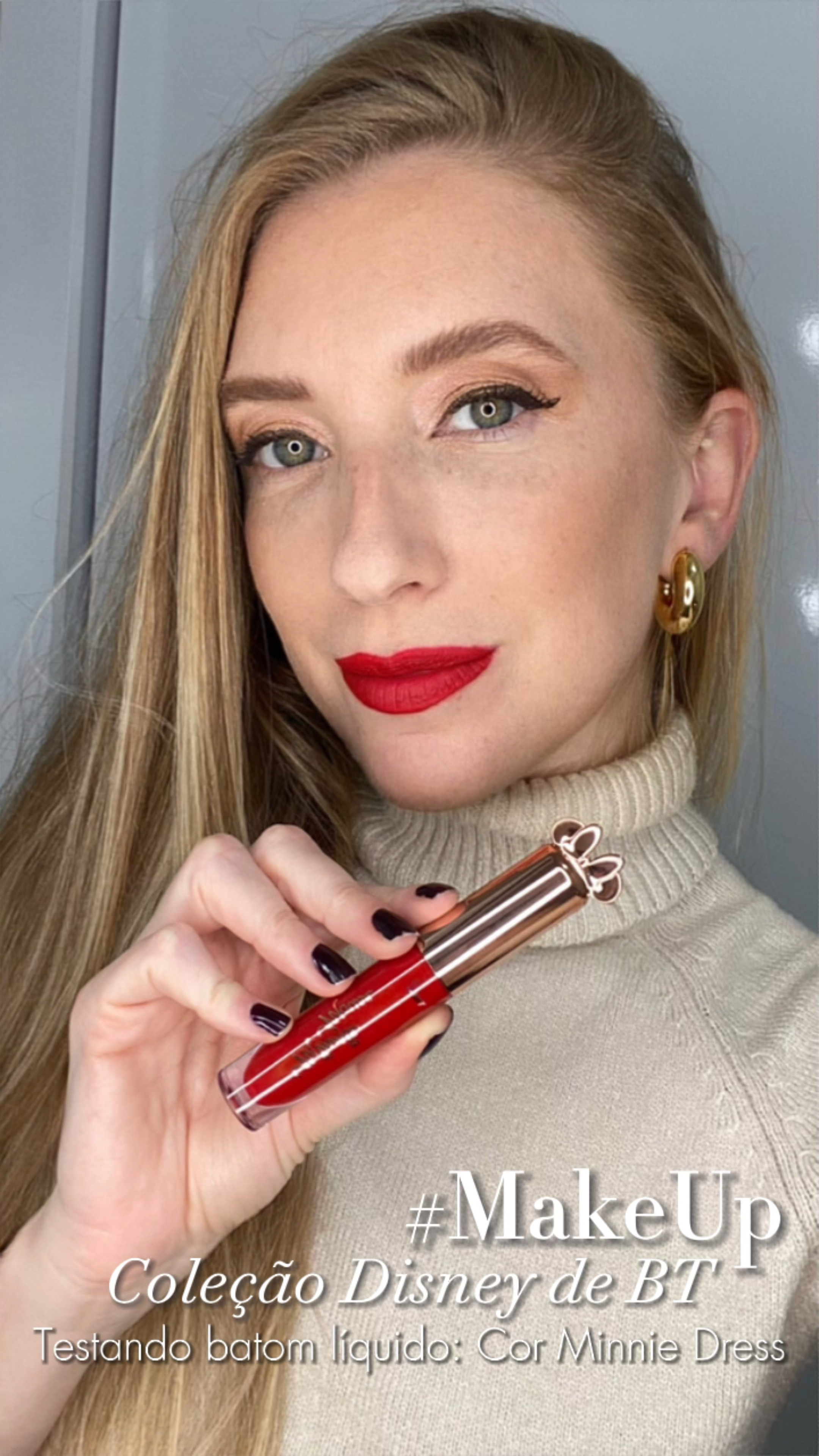 Testando mais uma cor incrível da Coleção Disney de @brunatavares ❤️ Cor Minnie Dress ❤️ 

#LTKVideo #LTKbeauty #LTKbrasil