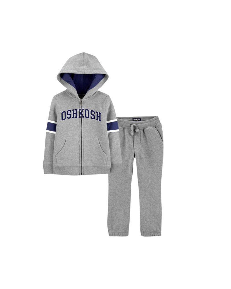 Logo Fleece Hoodie & Joggers | OshKosh B'gosh