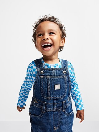 Unisex Workwear Jean Overalls for Baby | Old Navy (US)