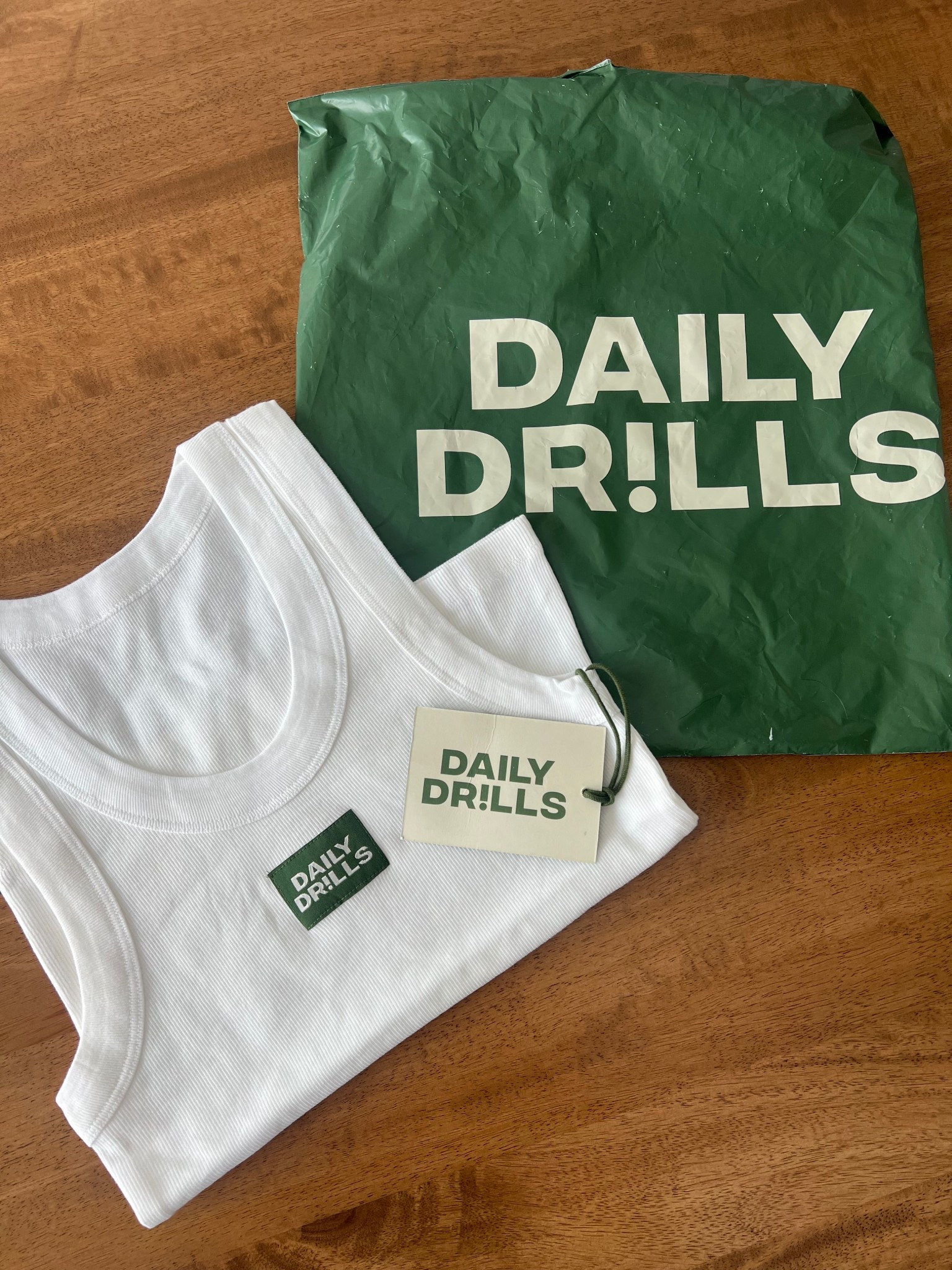 Finally got my hands on a Daily Drills white tank



#LTKTravel