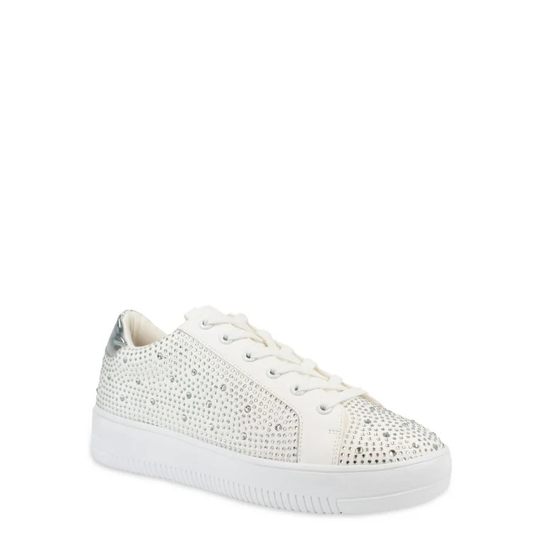 Mark Ecko Women's Embellished Court Sneaker | Walmart (US)
