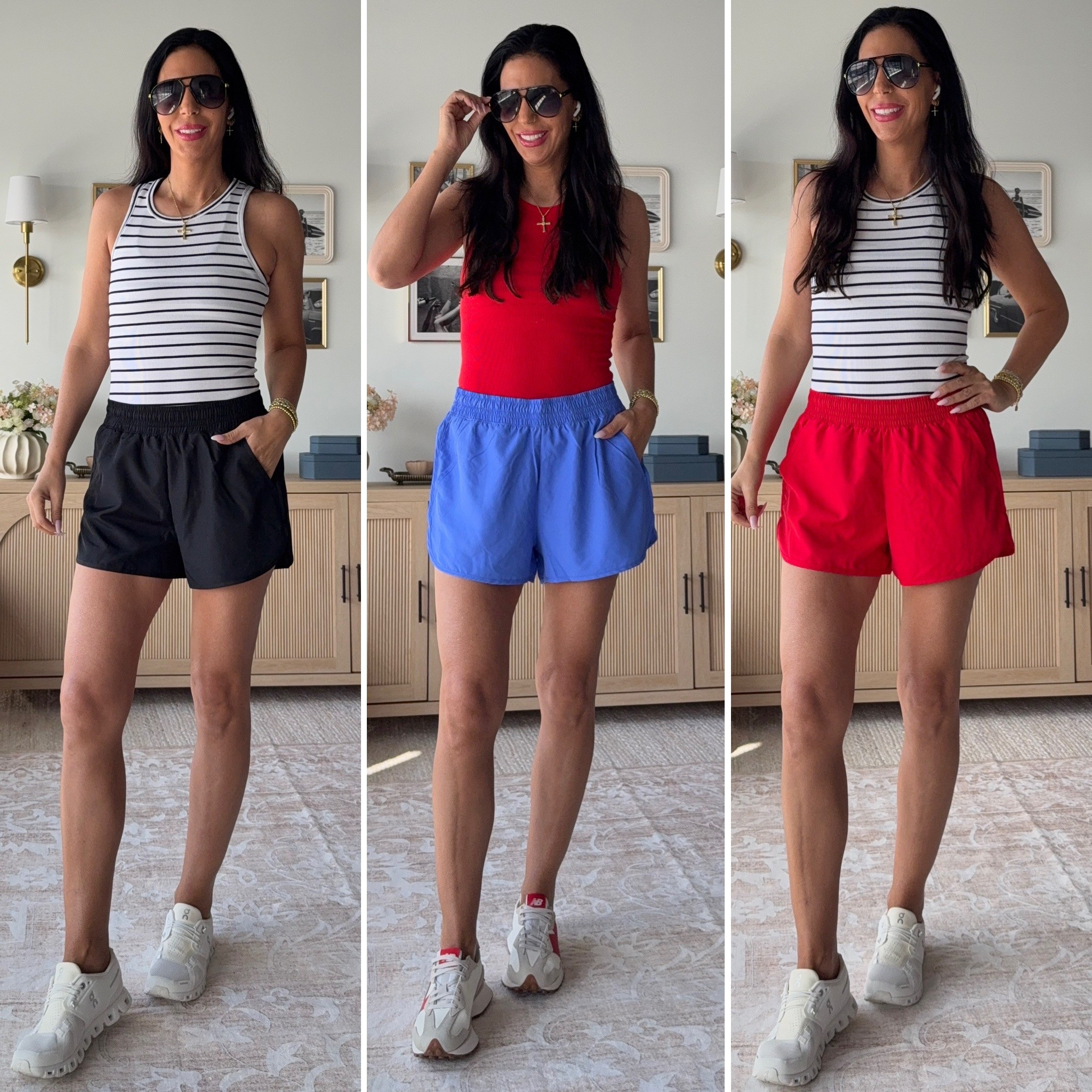 Small Tanks - small 
Lulu look for less shorts- small 
-pockets, liner, 4 inches, tons of colors and patterns 
@walmart #walmartpartner #walmartfashion @walmartfashion

#LTKFindsUnder50 #LTKU #LTKSaleAlert