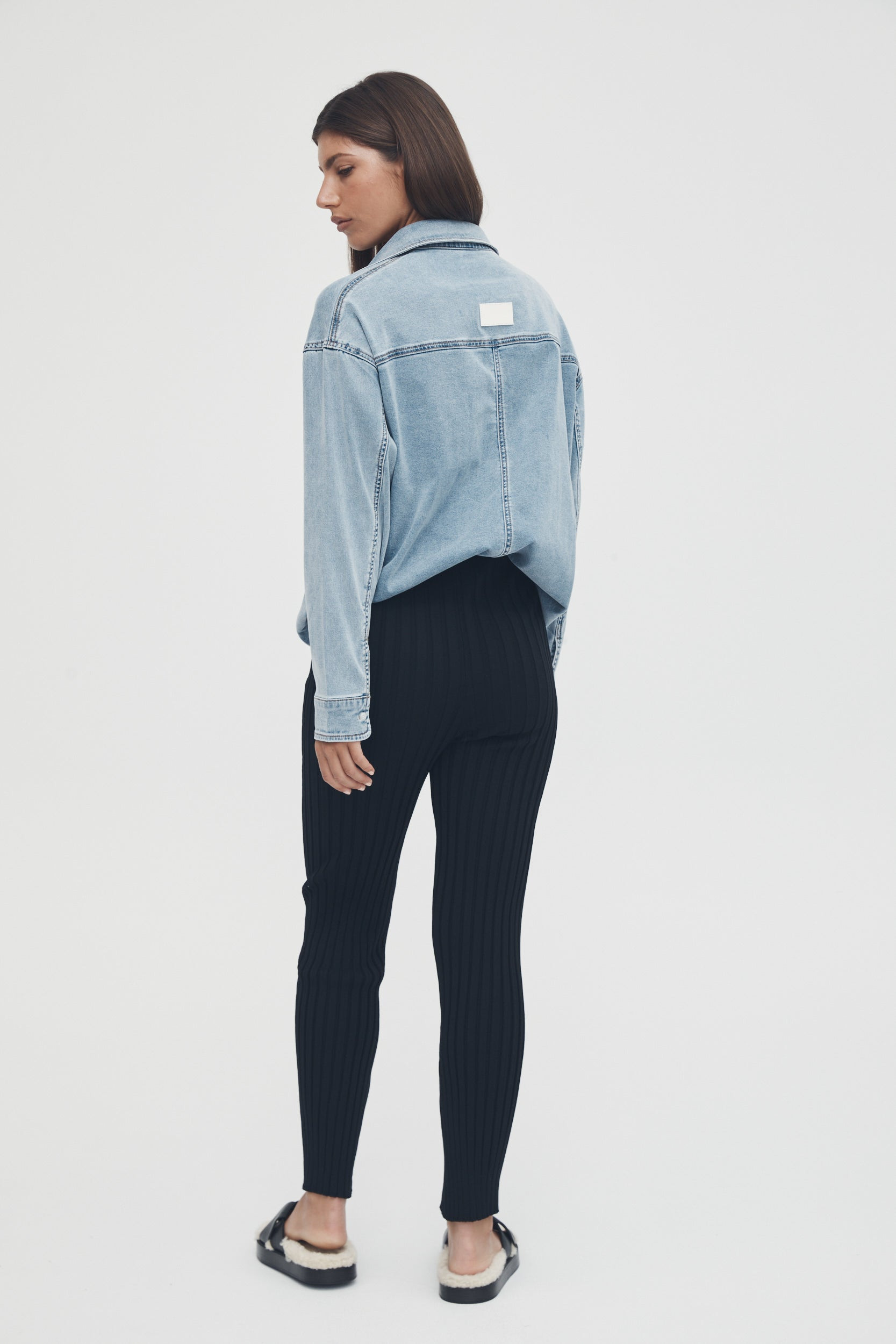 Luxe Rib Pant (Black) - FINAL SALE | Legoe Heritage Maternity