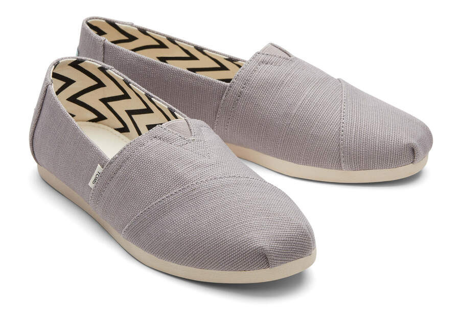 Women's Alpargata Grey Heritage Canvas Espadrille | TOMS | TOMS (US)