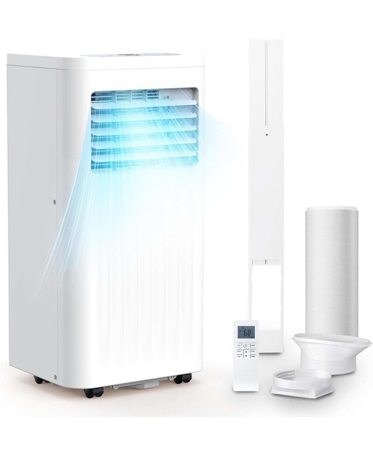Cowsar 10000 Btu Portable Air Conditioners, 4 Modes portable Ac with Cooling, Fan, Dehumidifier & Sleep Mode, Cooling up to 450 Sq.Ft. with 24H Timer/ | Macy's