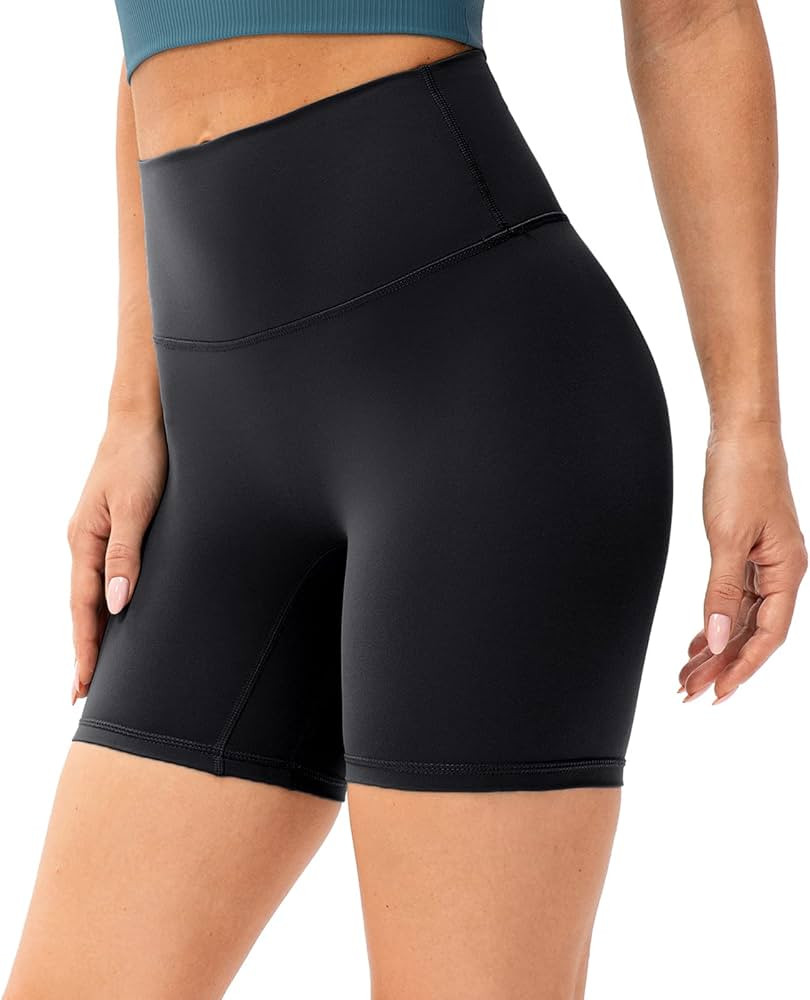 Lavento Women's All Day Soft Yoga Shorts - 3" / 5" Buttery Soft Workout Active Shorts for Women | Amazon (US)