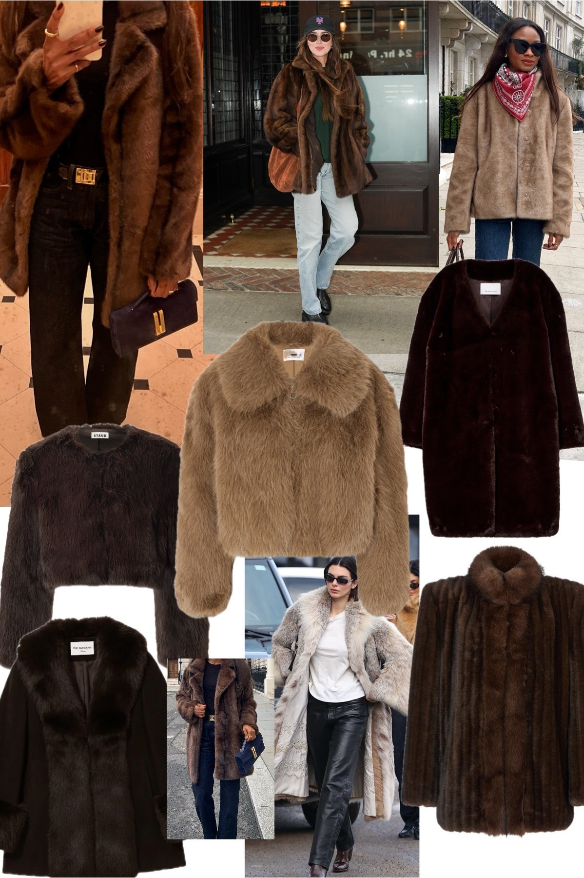 Faux fur coats | Winter Coats | Brown Faux Fur Coats #styling

#LTKuk #LTKwinter