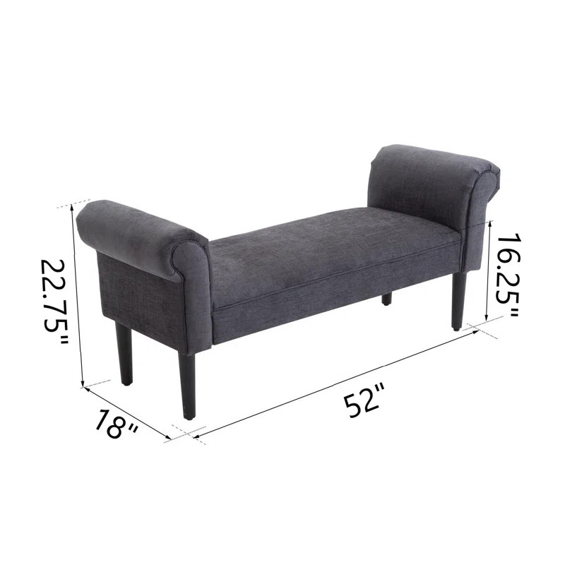 Abram Upholstered Bench | Wayfair North America