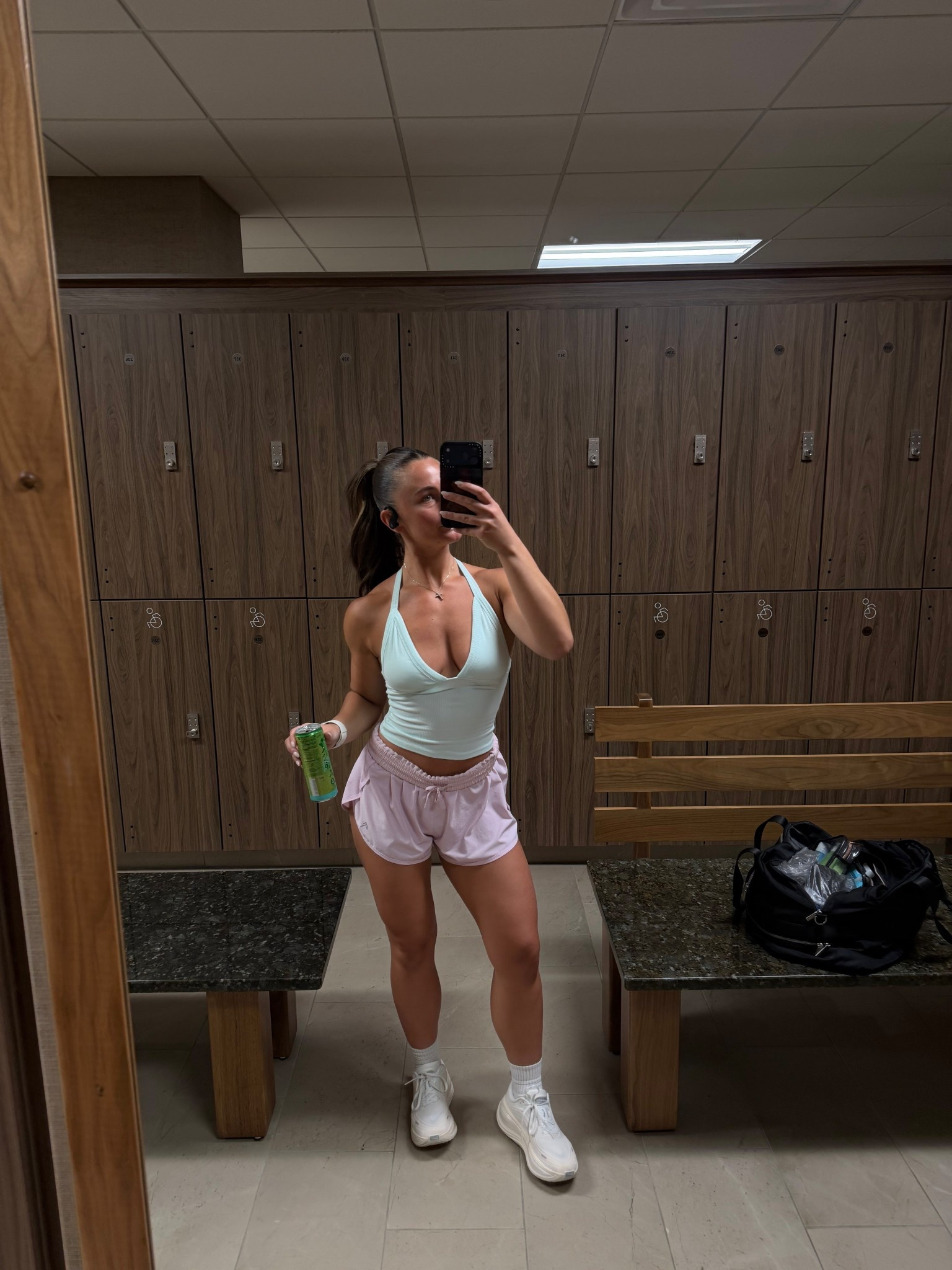 Size small top, size medium shorts & sie 8.5 shoes! 