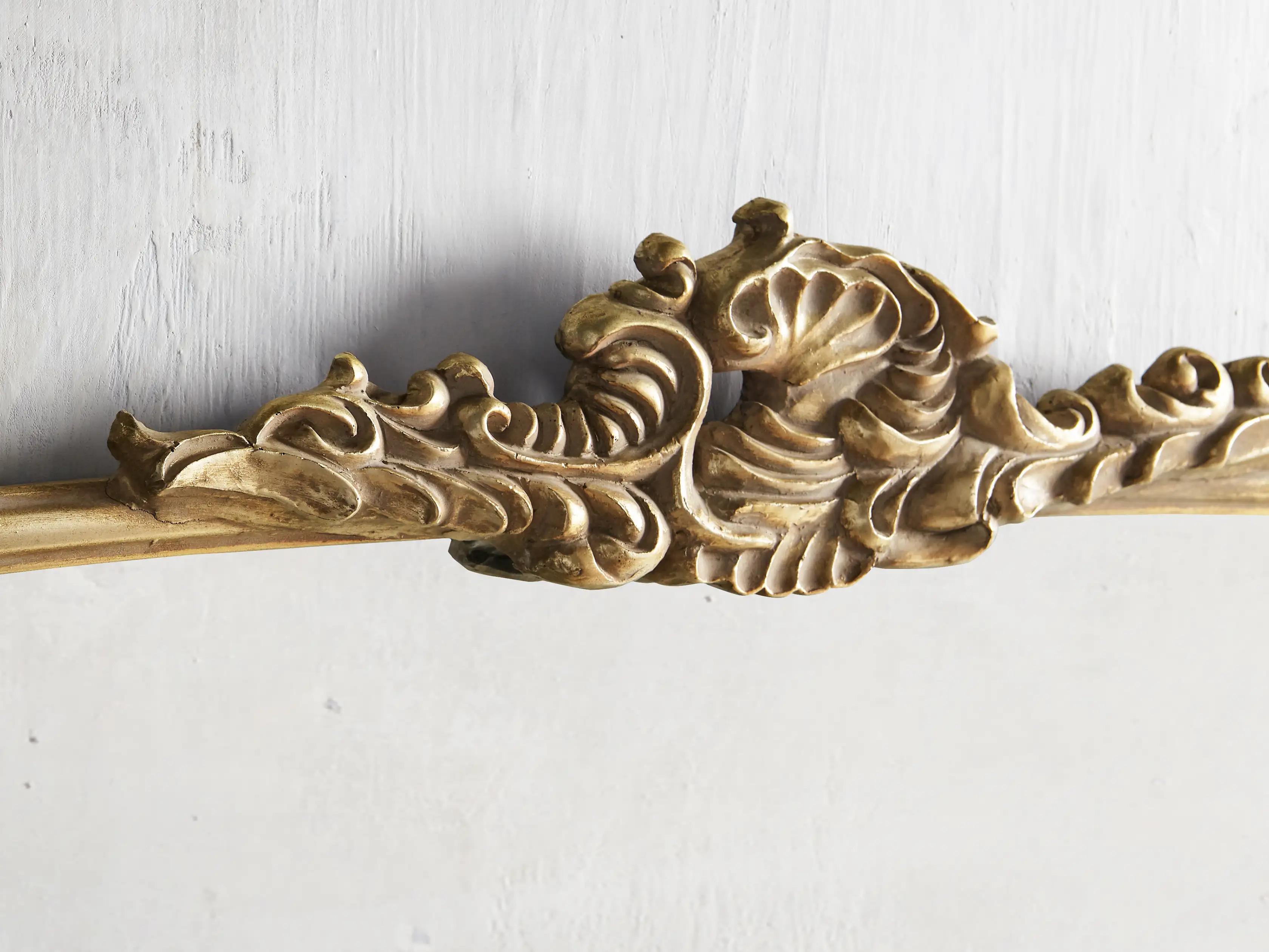 Amelie Dresser Mirror in Gold | Arhaus