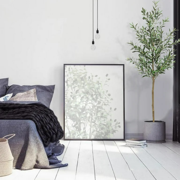 Artificial Olive Tree 6 Feet Faux Trees Artificial Plants for Office Home Decor Indoor Living Roo... | Walmart (US)