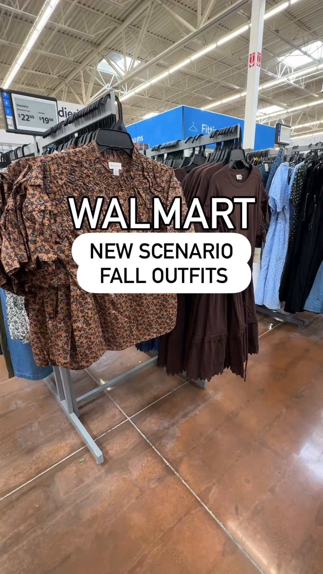 Instagram reel, Walmart outfit, Walmart fashion, Walmart style, scenario, fall fashion