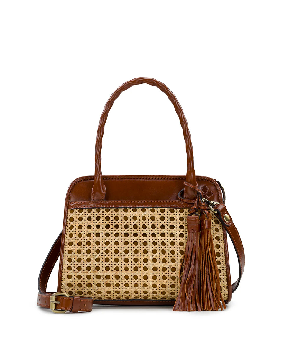 Paris Satchel 
         Wickerback | Patricia Nash Designs