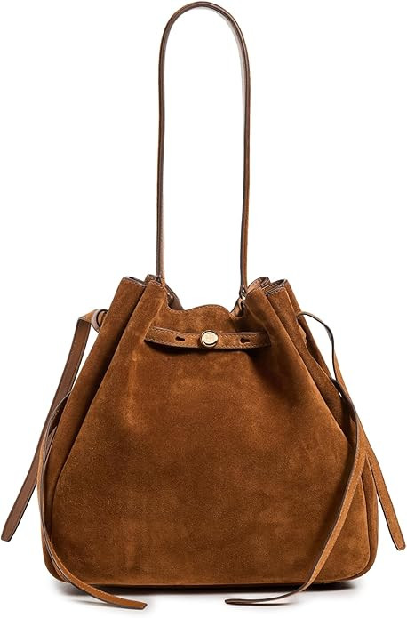 Tory Burch Women's Romy Suede Large Bucket Bag | Amazon (US)