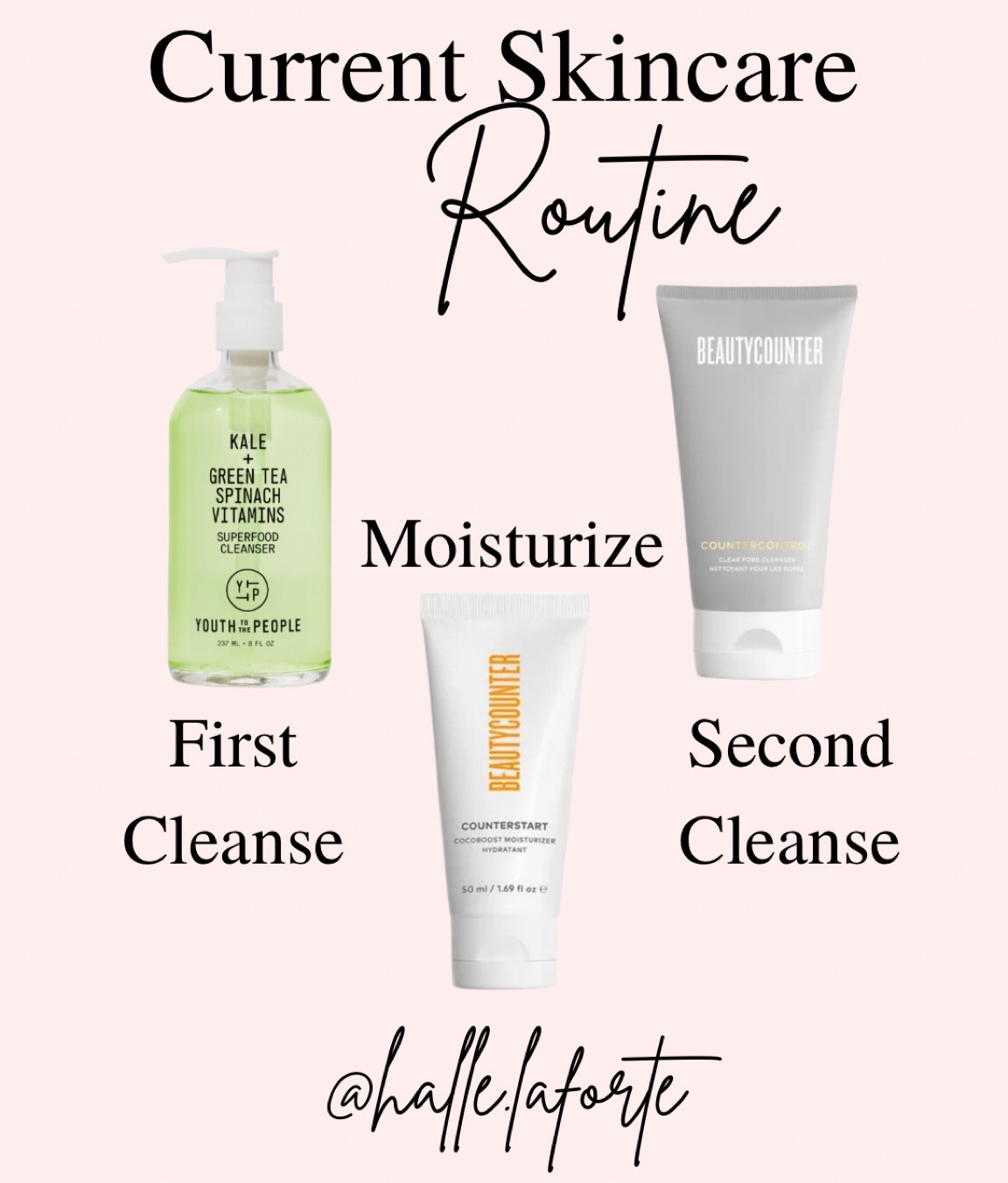 Current skincare routine 
Face wash 
Moisturizer 
Youth to the people 
Beautycounter 
Acne skincare 

#LTKbeauty #LTKsalealert #LTKmidsize