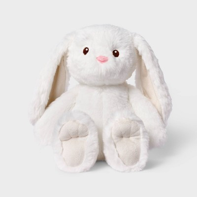 11'' White Bunny Stuffed Animal - Gigglescape™ | Target