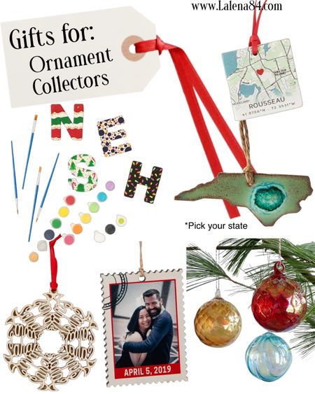 Gifts guide for ornament collectors/gifts under $50  #ornaments #under50bucks 

#LTKGiftGuide #LTKSeasonal #LTKHoliday