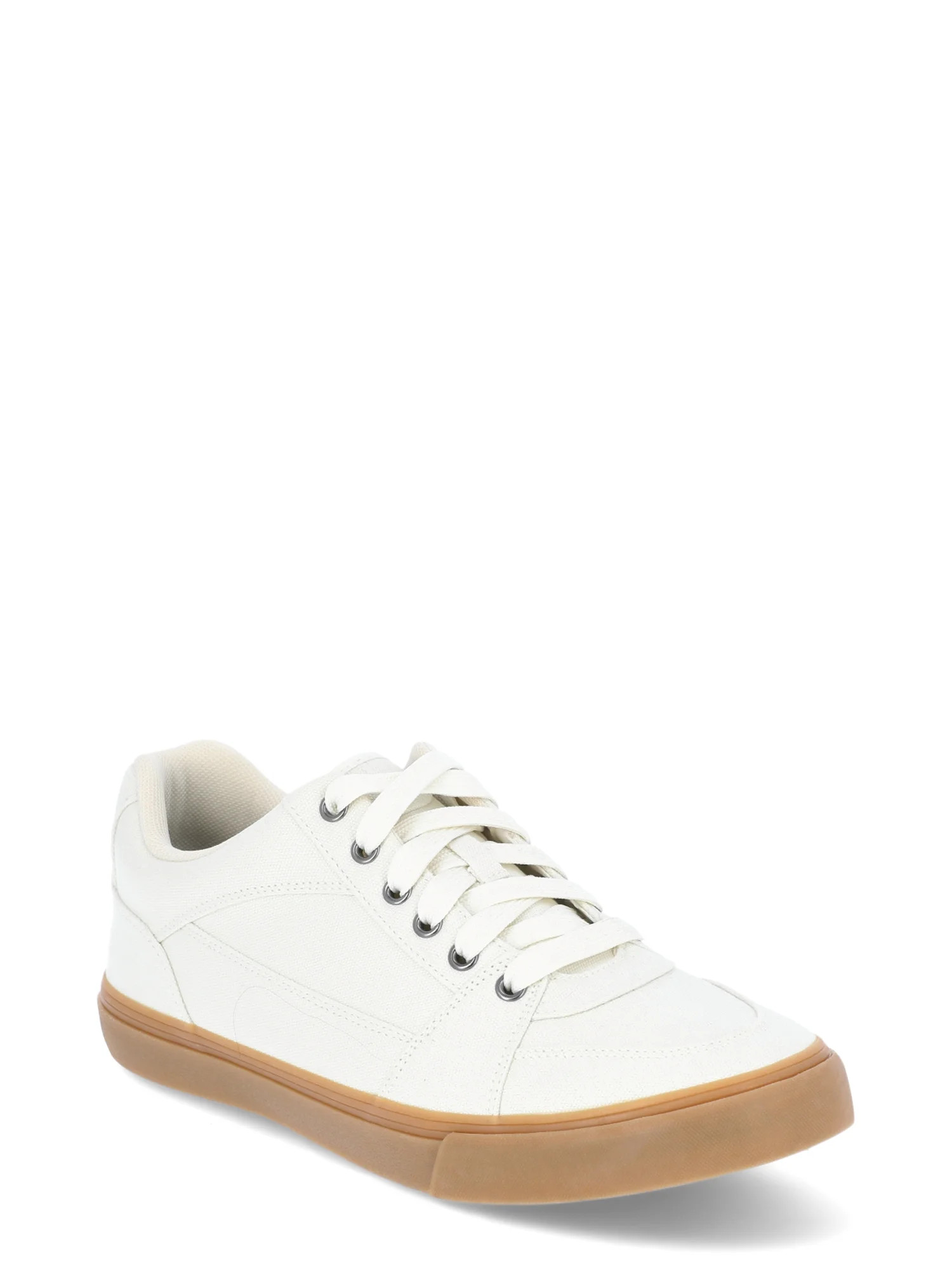 No Boundaries Men's Canvas Skate 2.0 Low Top Laced Sneakers | Walmart (US)