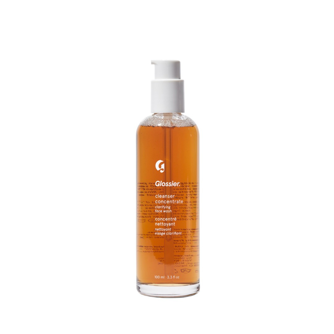 Cleanser Concentrate, Clarifying face wash, 3.3 fl oz, A highly concentrated cleanser that exfoliates, clarifies, and re-energizes skin in 60 seconds. | Glossier