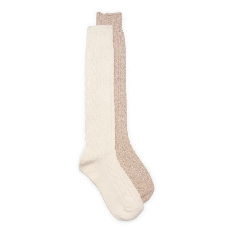 MukLuks Women's Knee Socks, 2-Pair - Walmart.com | Walmart (US)