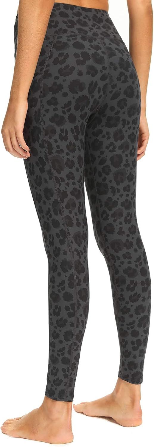 Houmous Women's Buttery Soft Printed Leggings High Waisted Full-Length Yoga Pants | Amazon (US)