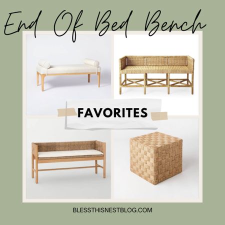 Here is a Target round up of benches that would be perfect for an entryway or at the end of a bed. 

#LTKhome