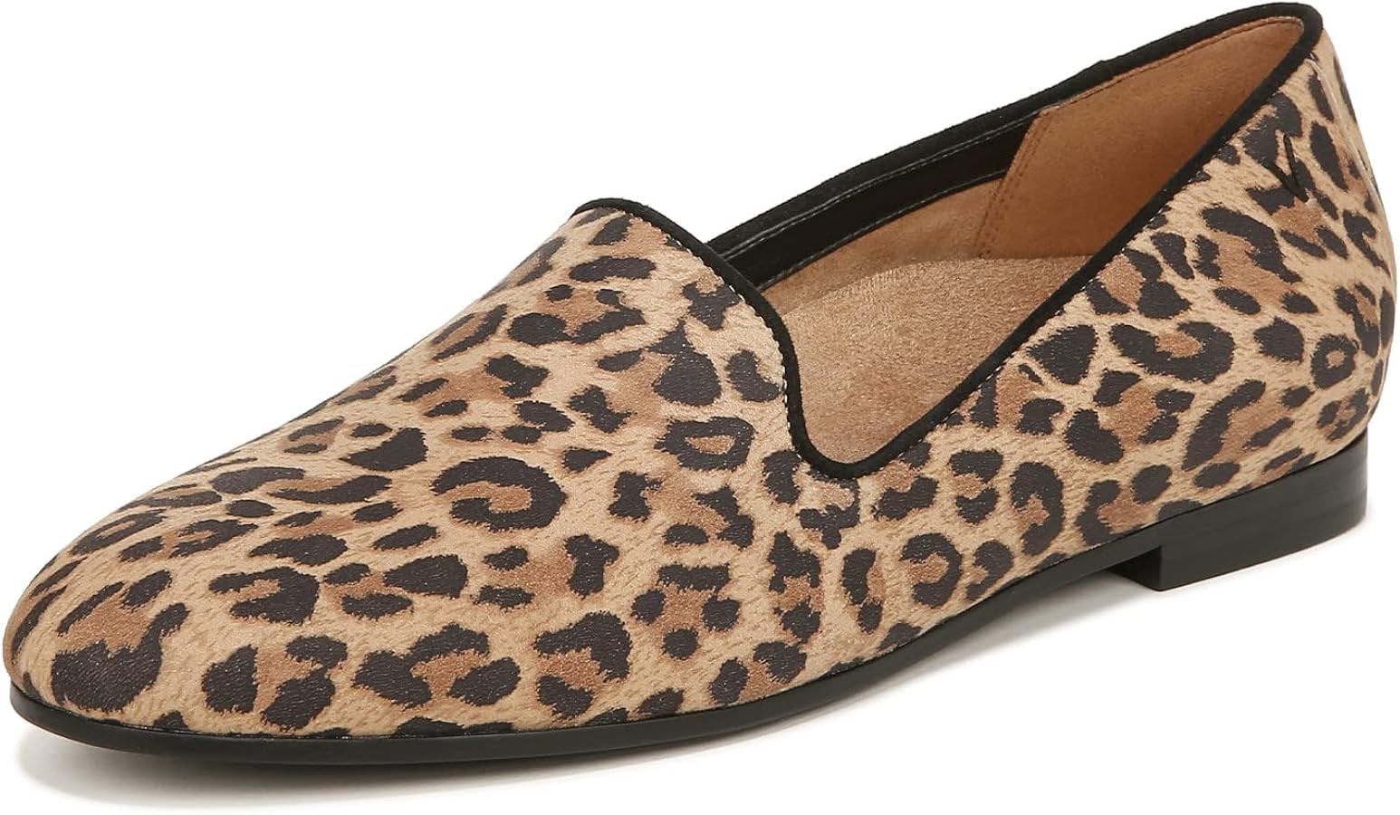 Vionic Willa Womens Sleek Leather Casual Slip On Moc Toffee Leopard - 7 Medium | Amazon (US)