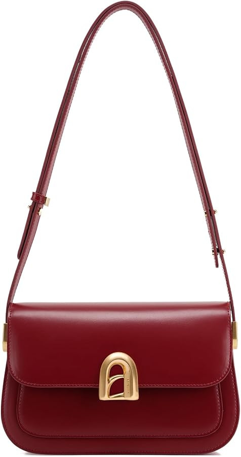 LA FESTIN Leather Shoulder Bag For Women - Adjustable Strap Crossbody Purses For Women, Designer ... | Amazon (US)