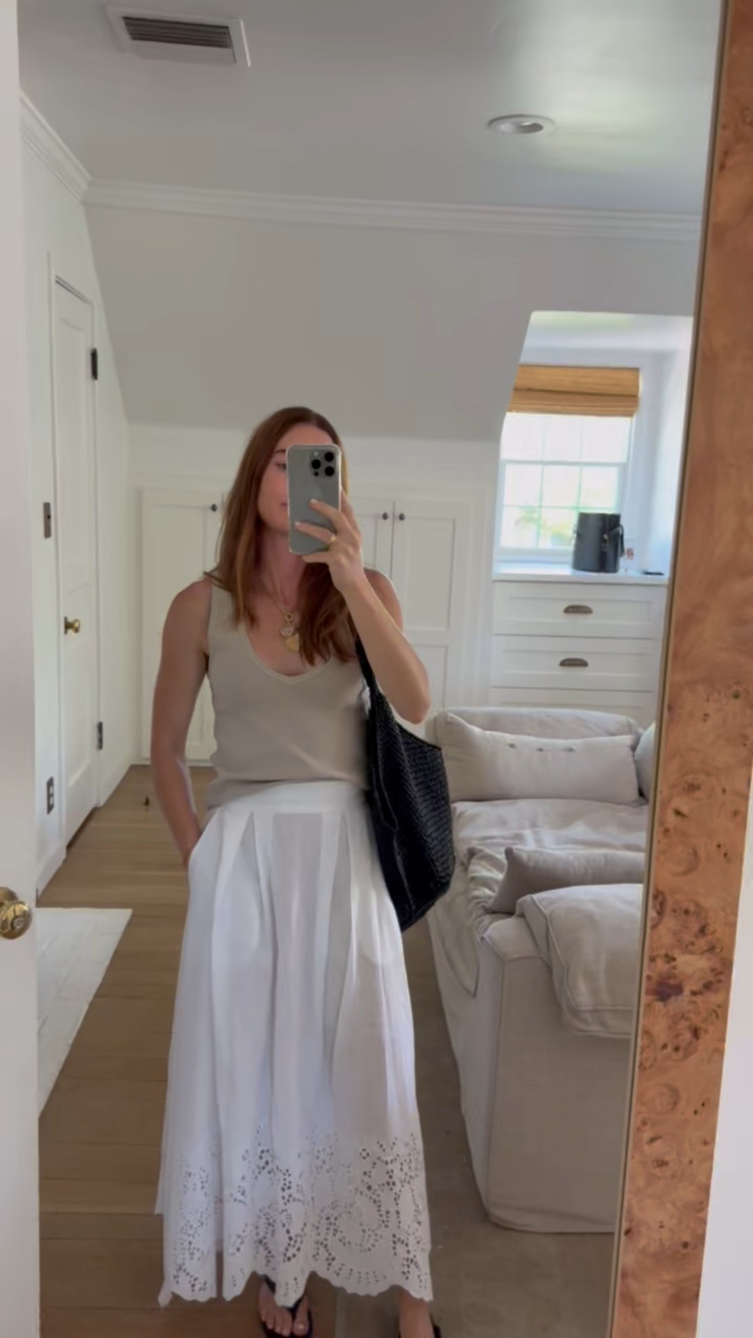 Wearing this tank again! Goes with so many things 

#LTKSeasonal #LTKStyleTip